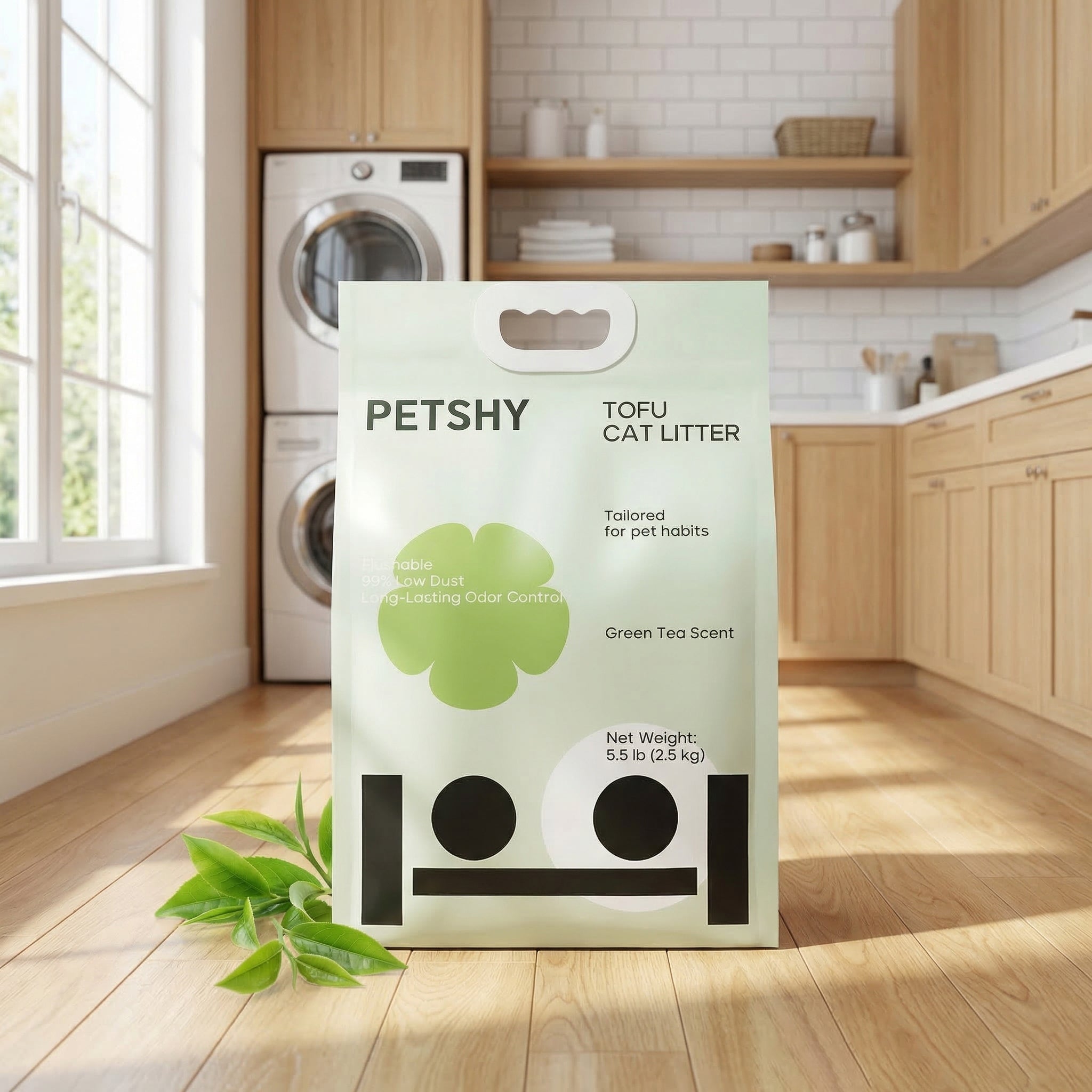Green Tea Tofu Cat Litter