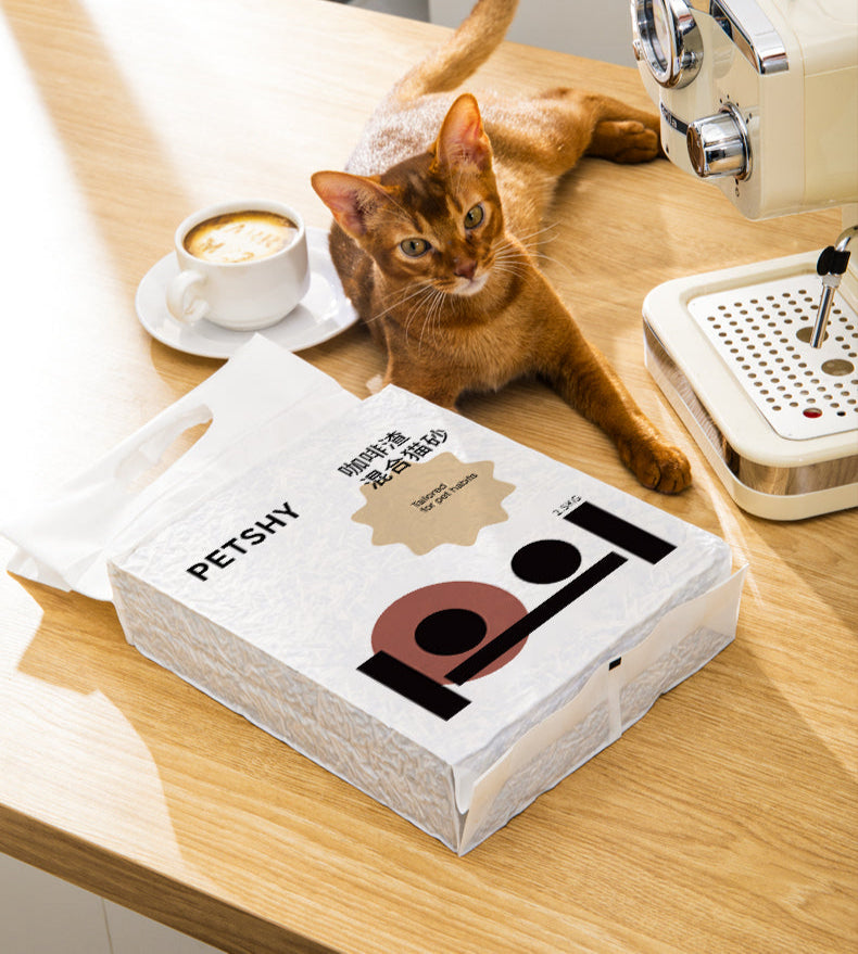 COFFEE MIXED TOFU CAT LITTER 1.5MM 2.5KG