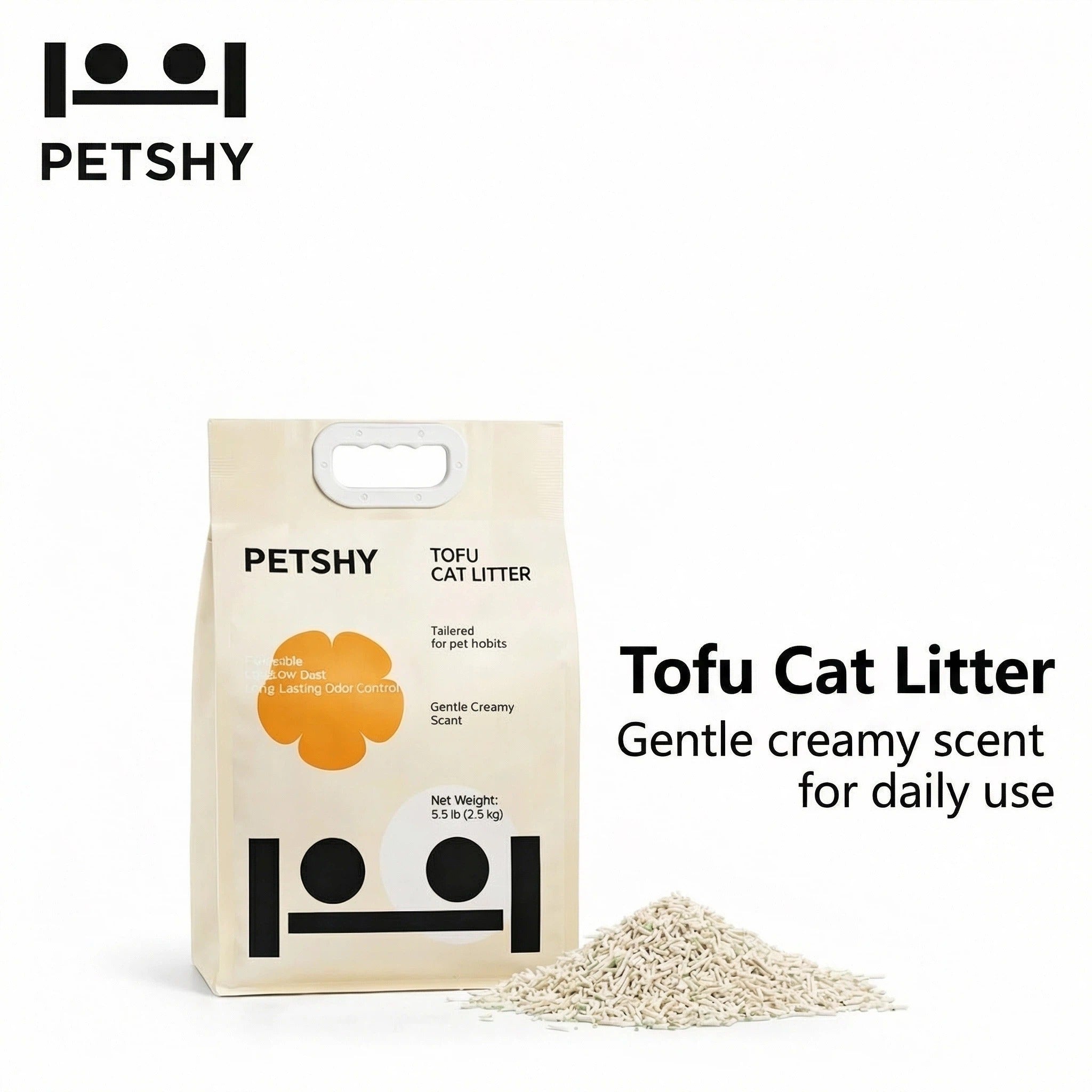 Tofu Cat litter （mild creamy scent）