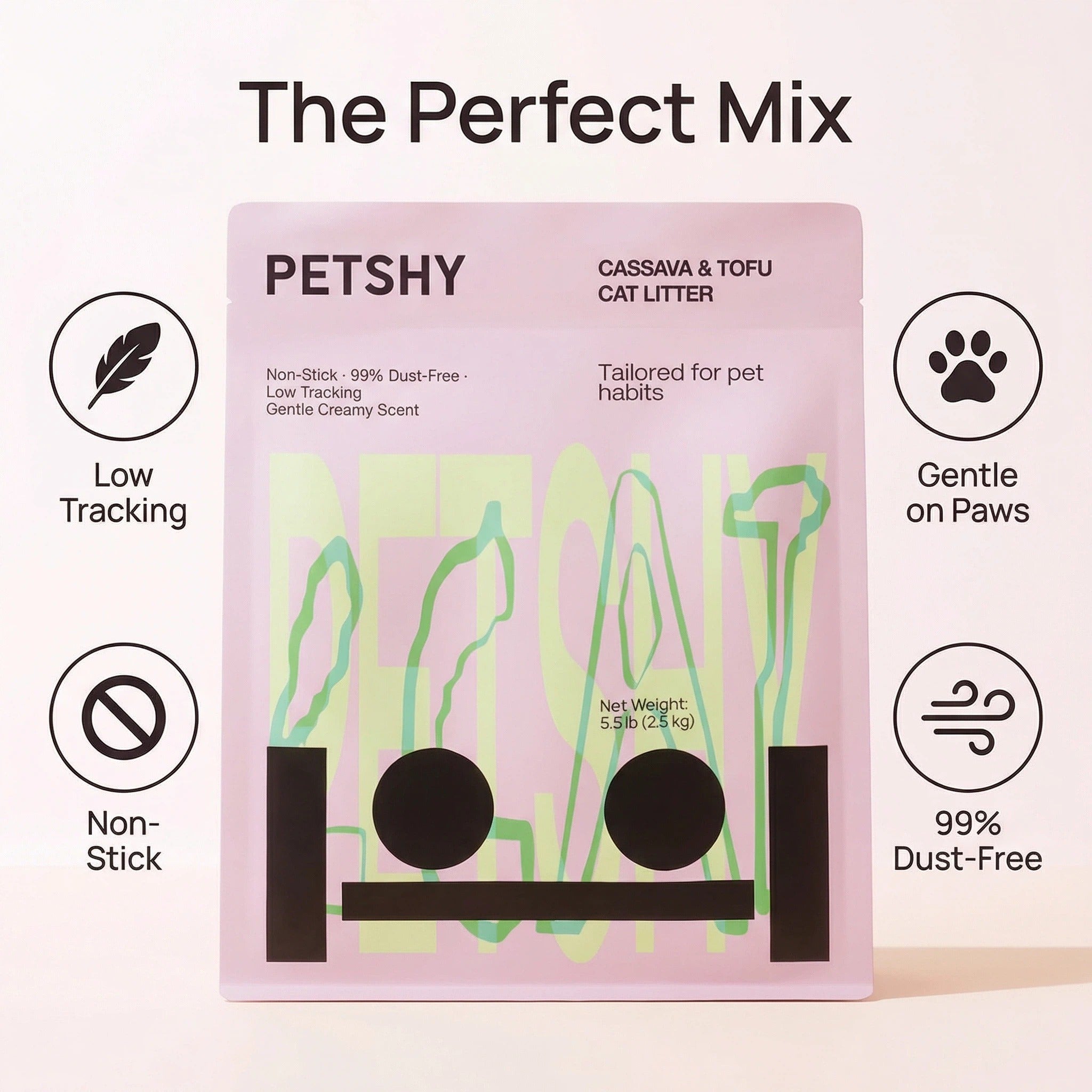 Cassava Tofu Cat Litter