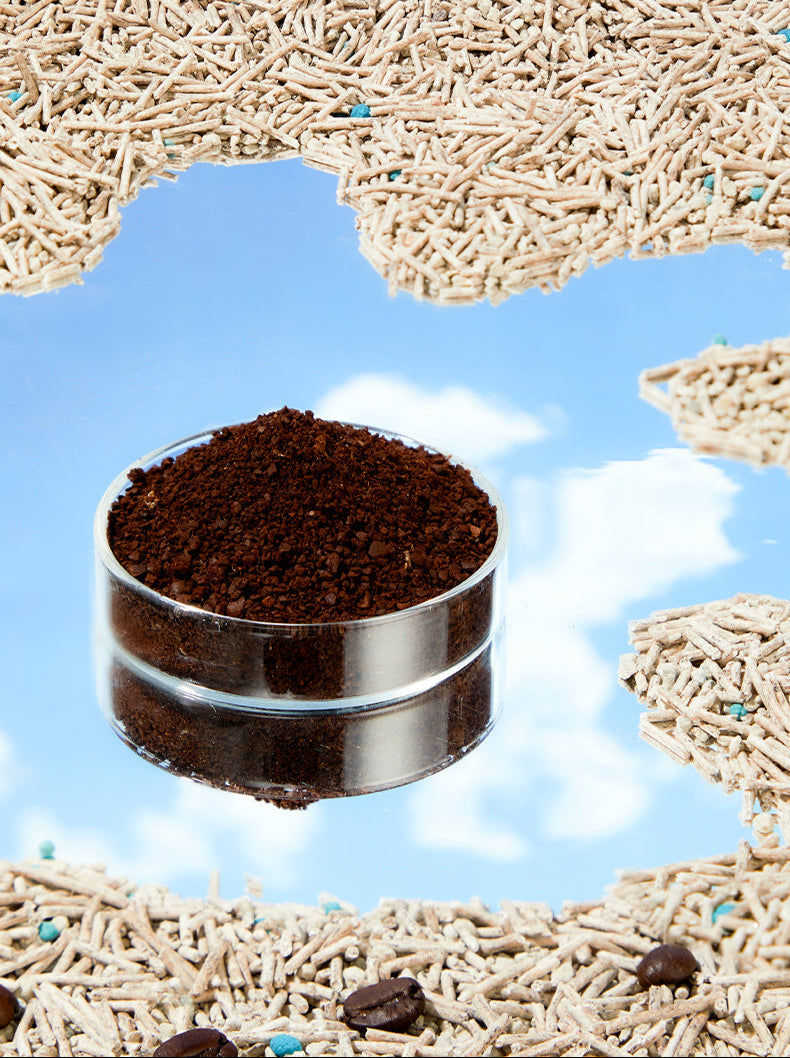 COFFEE MIXED TOFU CAT LITTER 1.5MM 2.5KG