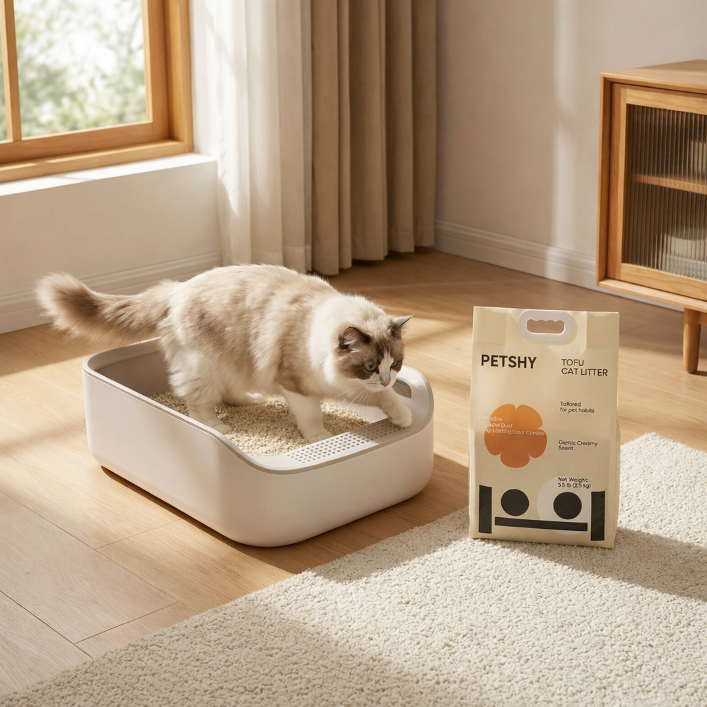 Tofu Cat litter （mild creamy scent）
