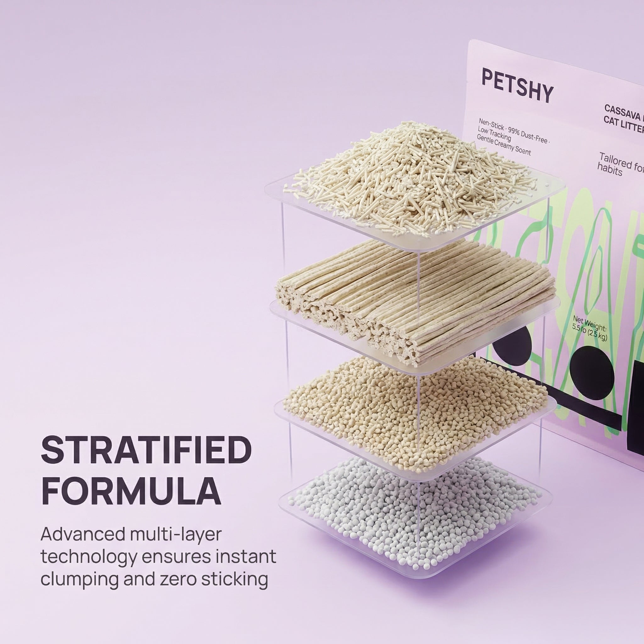 Cassava Tofu Cat Litter