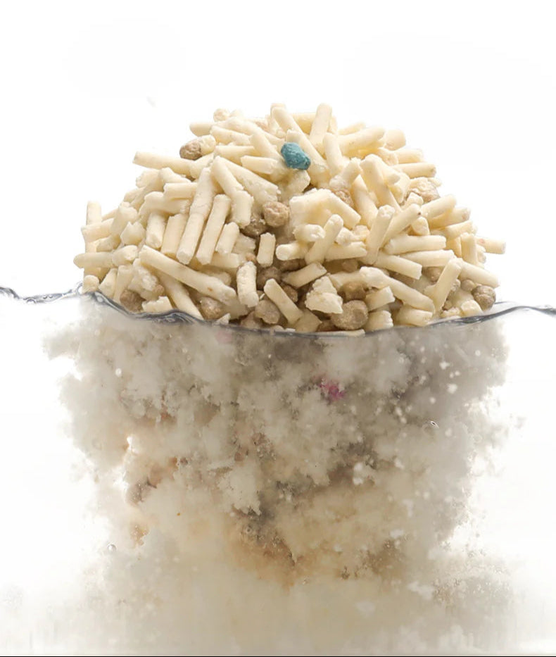 Original Tofu Cat Litter Fine Mixed Bentonite 1.5mm 2.5kg