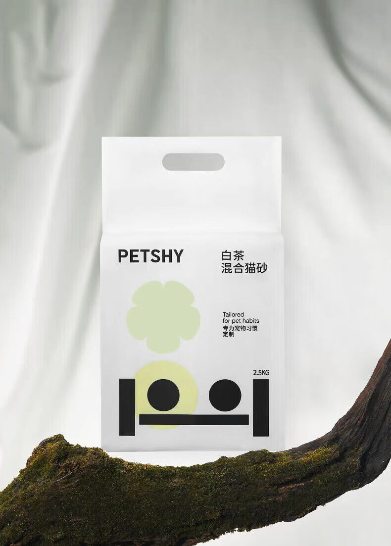 White tea tofu cat litter