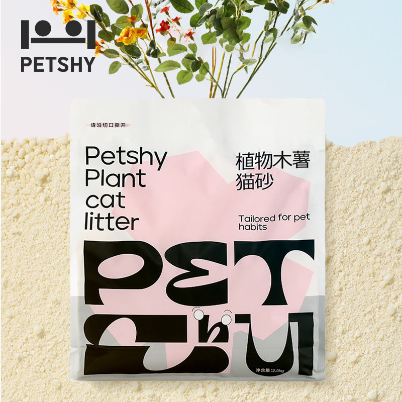 Plant cat litter