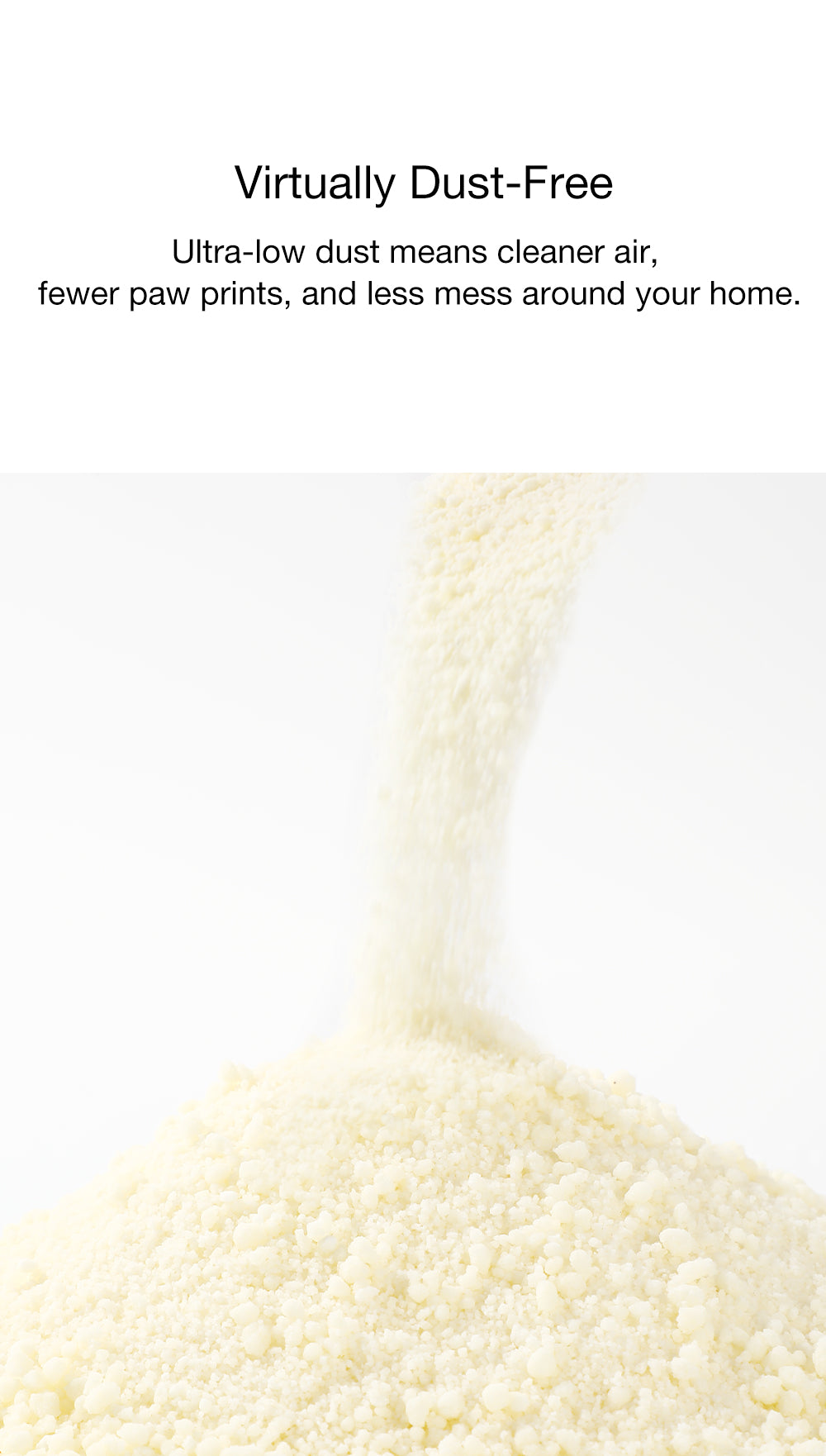 Cassava cat litter